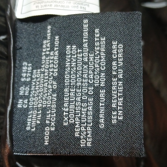 Cole Haan Women's Puffer Active hoodie jacket in Black size Small - Picture 9 of 12